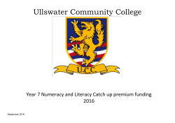 PP Strategy statement complete example for secondary schools