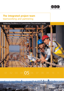 The integrate project team - UK Government Web Archive