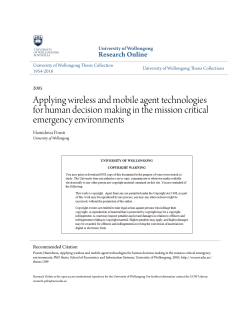 Applying wireless and mobile agent technologies for human