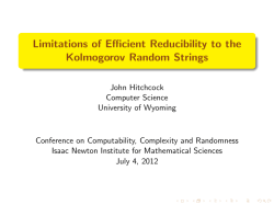Limitations of Efficient Reducibility to the Kolmogorov Random Strings