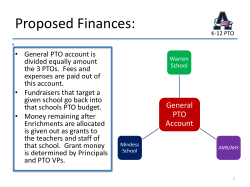 Ashland K-12 PTO Mission Statement: