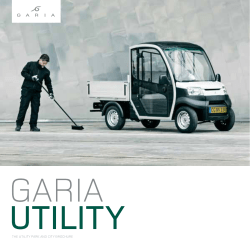 the utility park and city brochure