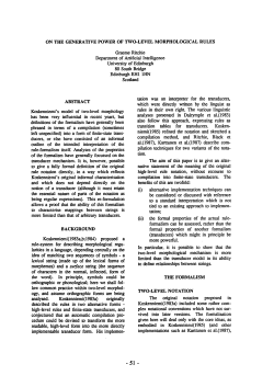 on the generative power of two
