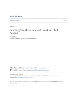 Teaching Visual Literacy Skills in a One-Shot Session