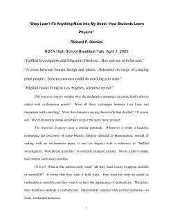 Howard Gardner, a Harvard psychologist who specializes in
