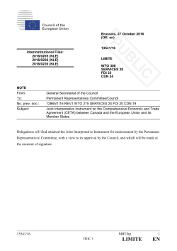 PUBLIC - European Council