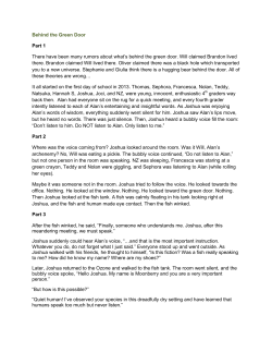 Behind the Green Door - Bowen After School Care Program