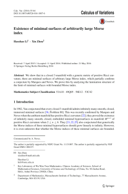 Existence of minimal surfaces of arbitrarily large Morse index