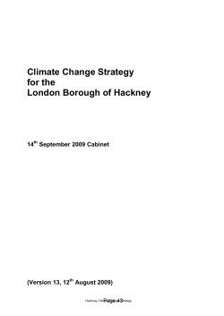 Climate Change Strategy APPENDIX A