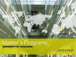 Master`s Programs
