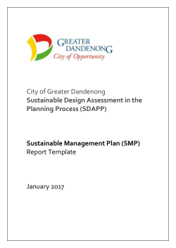 SMP - Report template