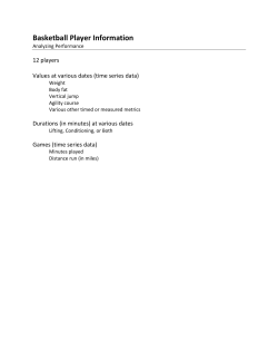 Basketball Player Information