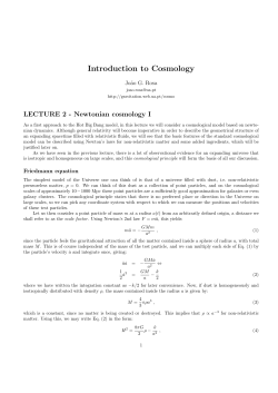 Introduction to Cosmology - Gr@v