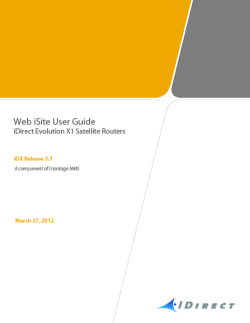 X1 Web Console User Guide