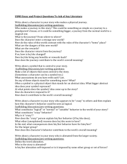 MS/US Questions To Ask of Any Literature (from Loose Canon&trade;)