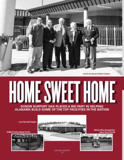 donor support has played a big part in helping alabama build some