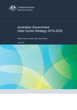 Observations about Power in Data Centres