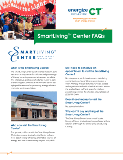 SmartLiving&trade;Center FAQs