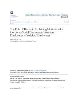 The Role of Theory in Explaining Motivation for