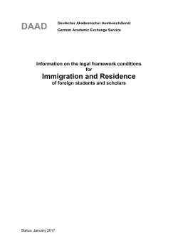 Immigration and Residence