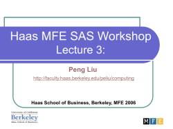 SAS/SQL in ppt format