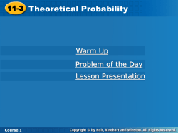 theoretical probability