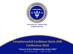 CEO Compliance Aid Presentation