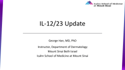 Common Dermatologic Conditions for the Internist When to Hold`em
