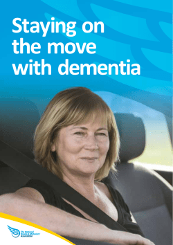 Staying on the move with dementia