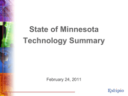 not for public distribution - Minnesota House of Representatives