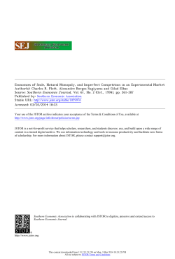 Economies of Scale, Natural Monopoly, and