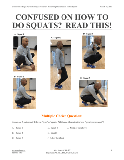 confused on how to do squats? read this!