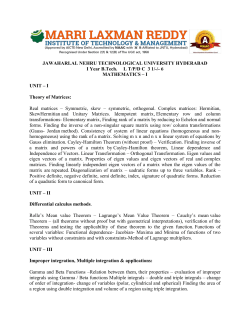 JAWAHARLAL NEHRU TECHNOLOGICAL UNIVERSITY