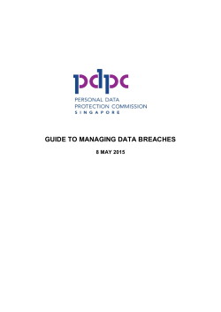 Guide to Managing Data Breaches
