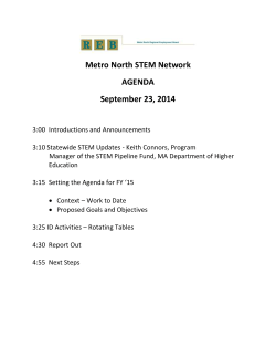 Meeting Notes - Metro North Regional Employment Board