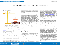 How to Maximize Fixed