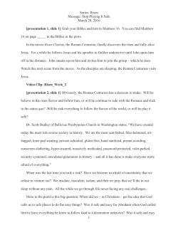 Stop Playing It Safe March 20, 2016