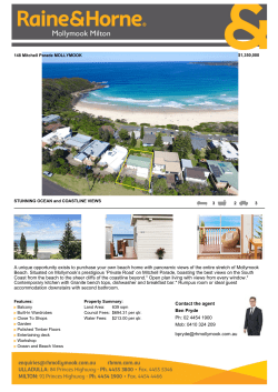 A unique opportunity exists to purchase your own beach home with