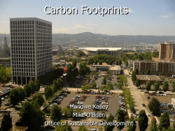 Carbon Footprint - Steven Reed Johnson