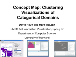 Concept Map - UMD Computer Science Department Wikis