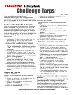 Challenge Tarps