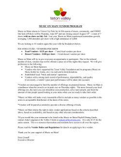 MoM Vendor Form - Teton Valley Foundation