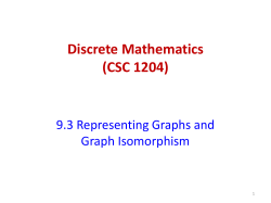 Discrete Mathematics (CSC 1204)