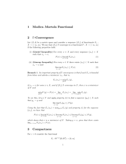 1 Modica&mdash;Mortola Functional 2 &Gamma;-Convergence 3