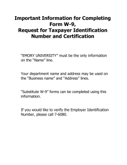 Emory Tax ID Number - Play Emory