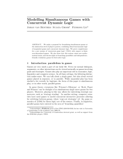 Modelling Simultaneous Games with Concurrent Dynamic Logic