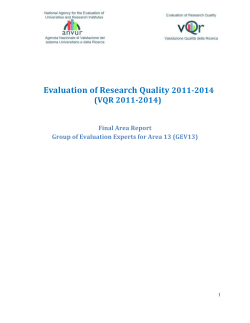 5 Evaluation of research staff members