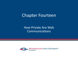 Chapter Fourteen - MSU Denver Sites