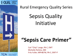 Sepsis Care Primer