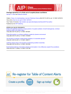 Average dynamics of a finite set of coupled phase oscillators